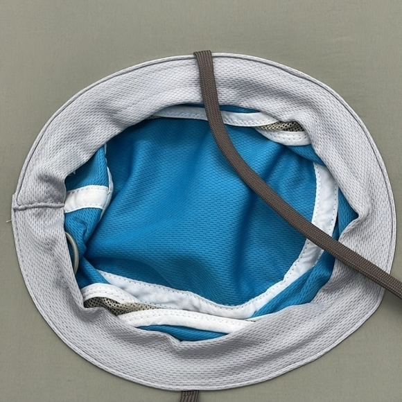 Arctic Air Evaporative Cooling Hat One Size Silver Ventilated UV Protection - Picture 7 of 16